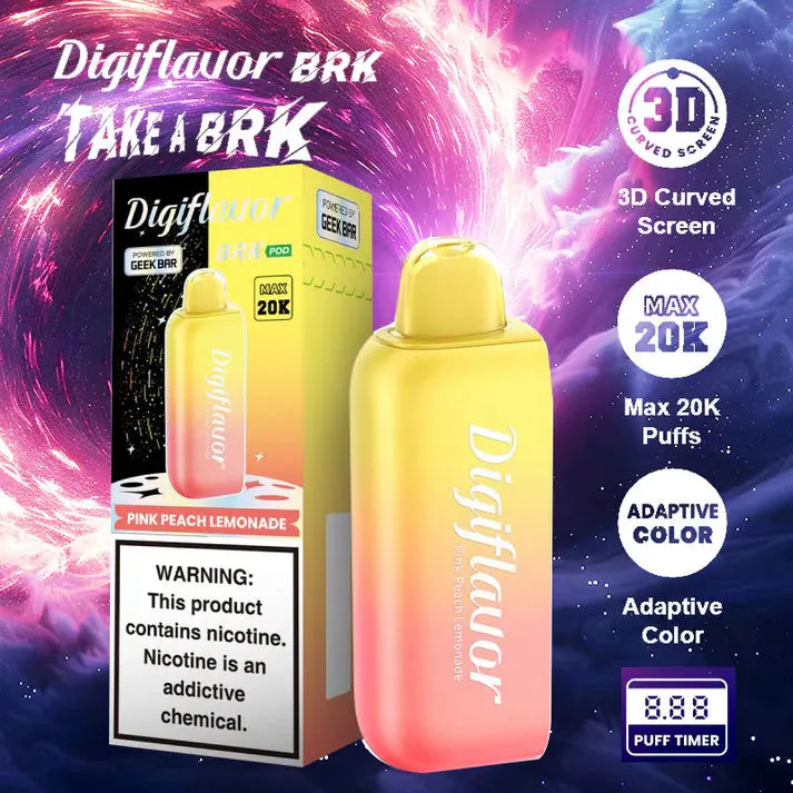 Geek Bar Digi Flavor 20K BRK Pod