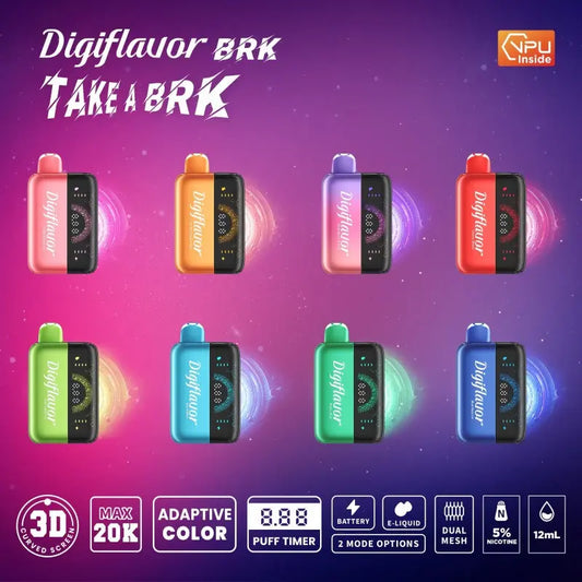 Geek Bar Digi Flavor 20K BRK Pod