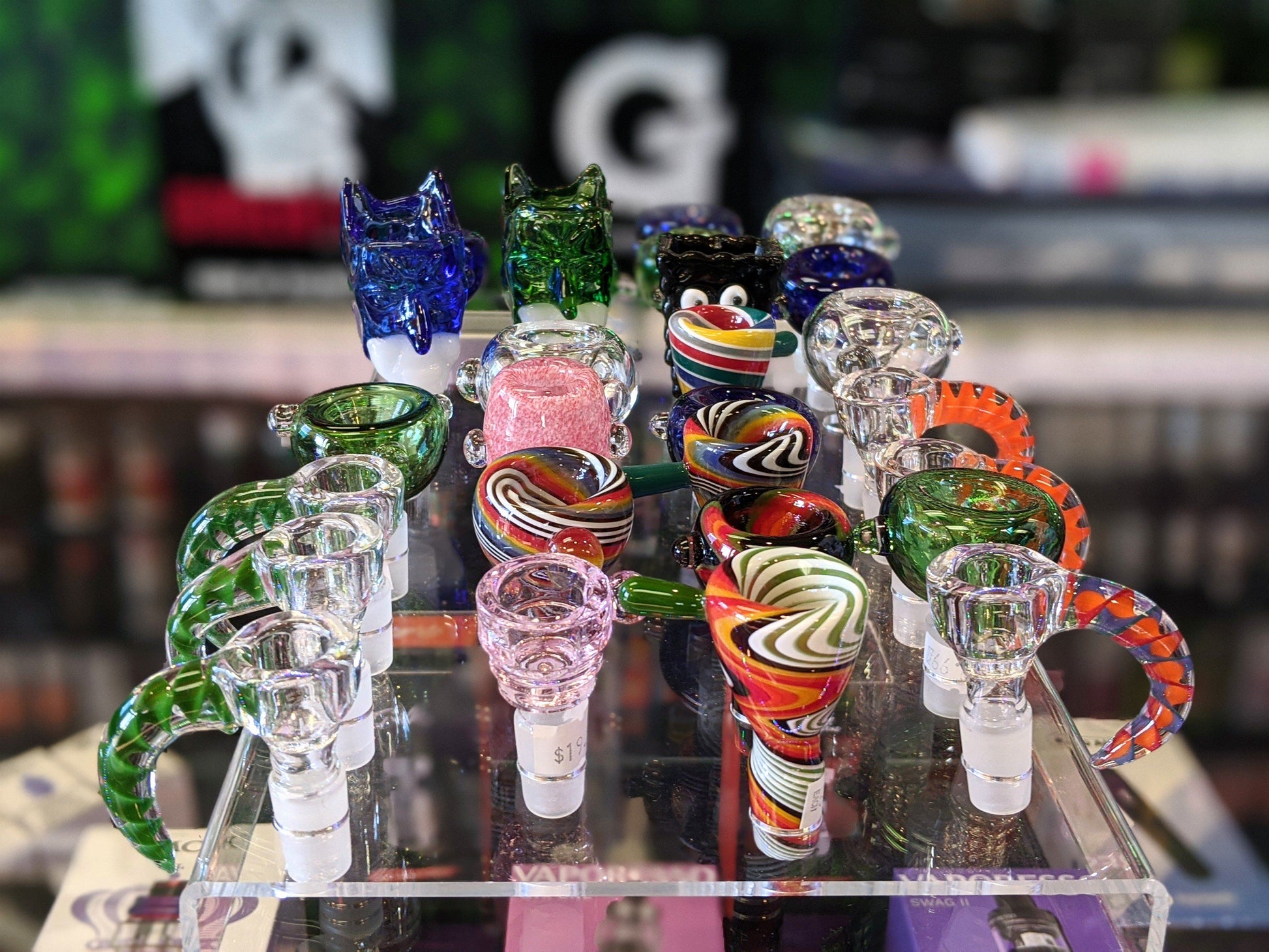 Glass Bowl Heads Smoking Accessories iSmokeShop