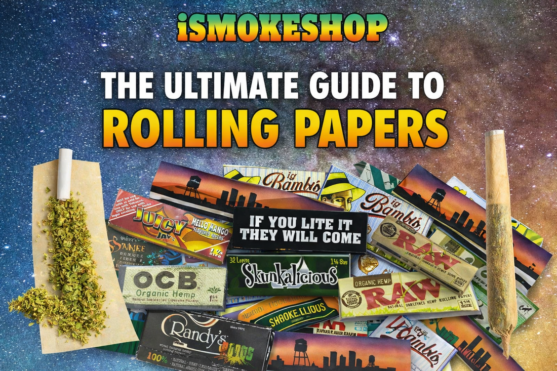 The Ultimate Guide to Rolling Papers — Types, Sizes & Tips | iSmokeShop