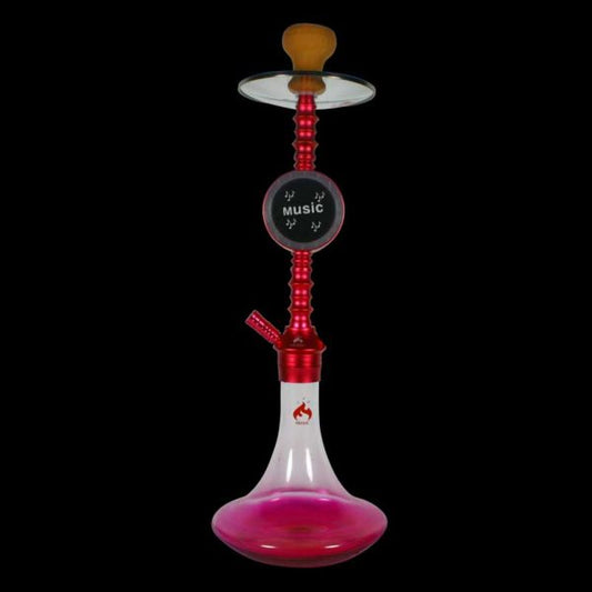 Jlo Husic Hookah One Hose Red