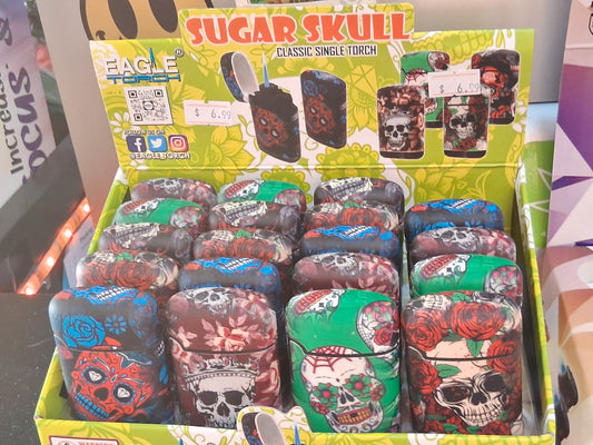 Generic - Sugar Skull Torch Lighters