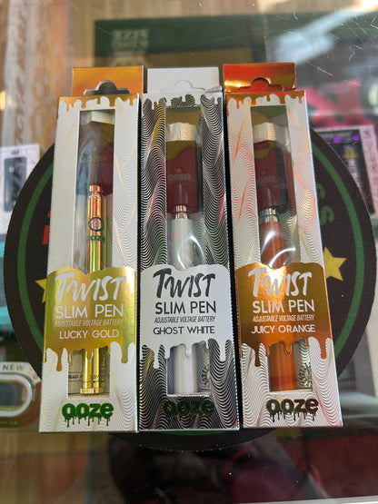Ooze Twist Slim 510 Battery Pen - Variable Voltage Vape