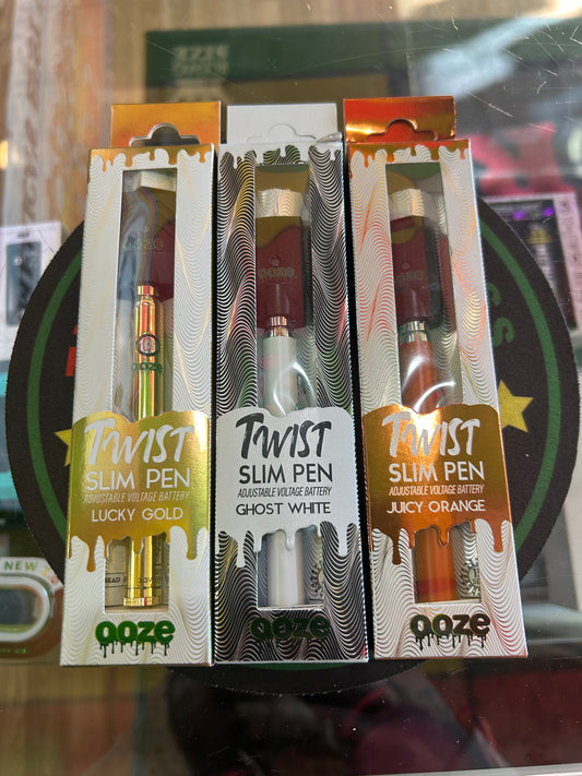 Ooze Twist Slim 510 Battery Pen - Variable Voltage Vape