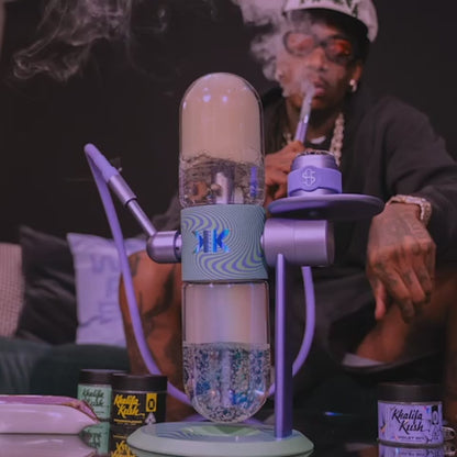Khalifa x Stündenglass Gravity Infuser - Violet Sky / Mints