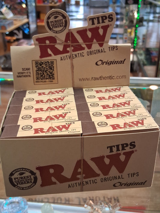 RAW Authentic Original Tips - Natural Unrefined Filter Tips