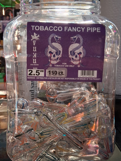 Tobacco Fancy Pipe - Smoker'S Choice Glass Pipe