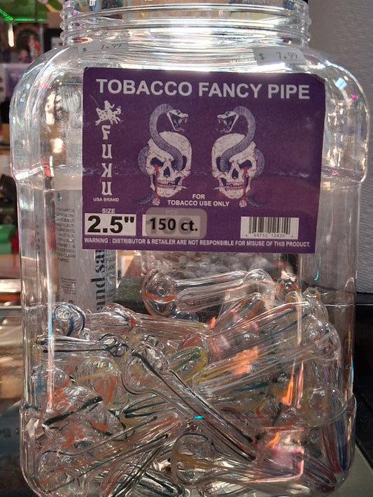 Tobacco Fancy Pipe - Smoker'S Choice Glass Pipe