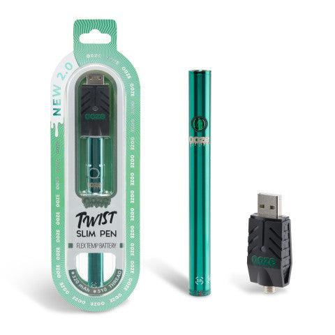 Twist Slim Pen 2.0 - 320 MAh Flex Temp Battery